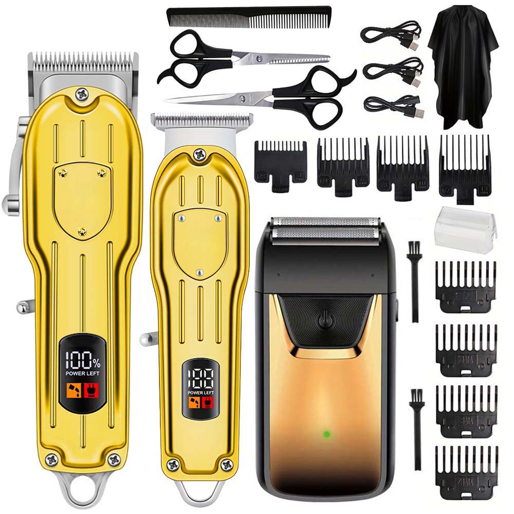Grooming Kit - Conjunto Profissional de Máquina de Cortar