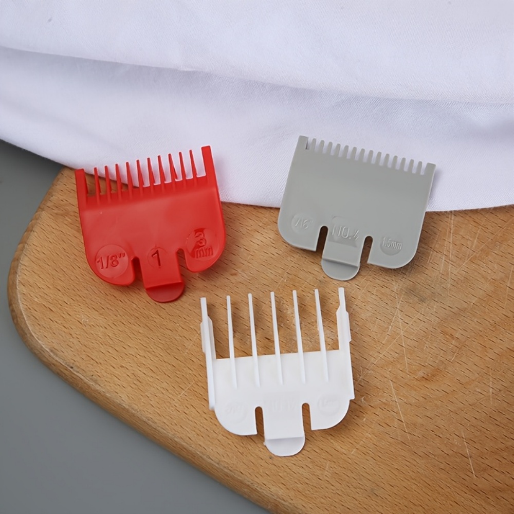 Hair Clipper - Conjunto de 3 Peças de Pentes