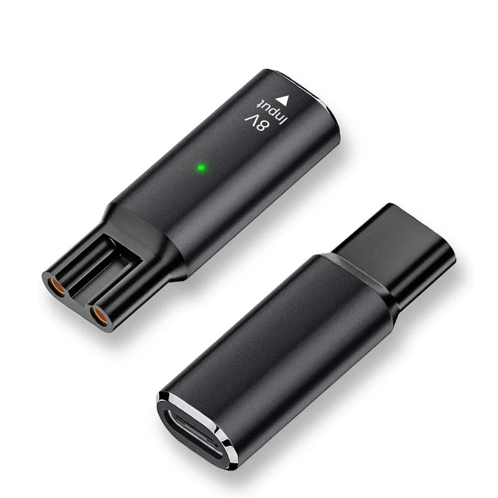 Electric Shaver Rotary - Adaptador de Carregamento Tipo-C 8V HQ850