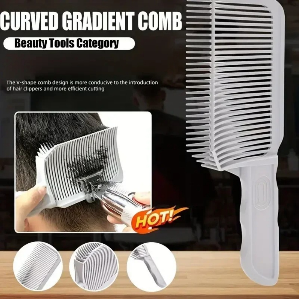 Hair Clipper - Pente Profissional para Degradê de Barbeiro,
