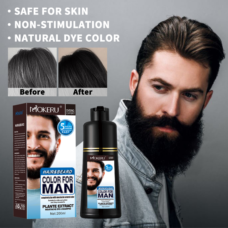Shaving Cream - Novo shampoo de tintura de barba