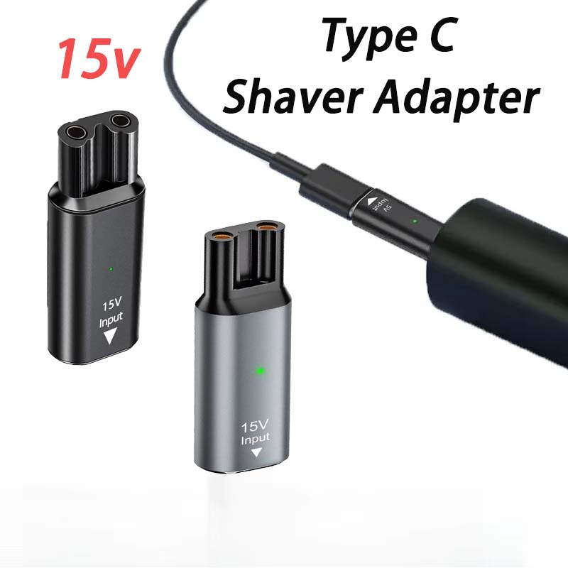 Beard Trimmer - Adaptador de Carregamento Tipo-C 15V HQ8505