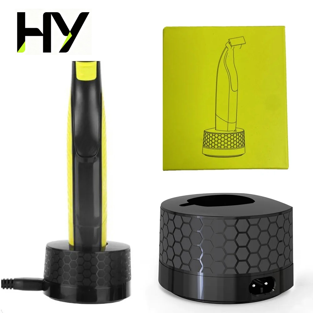 Electric Shaver Rotary - NOVO Suporte de Carregamento Montado na