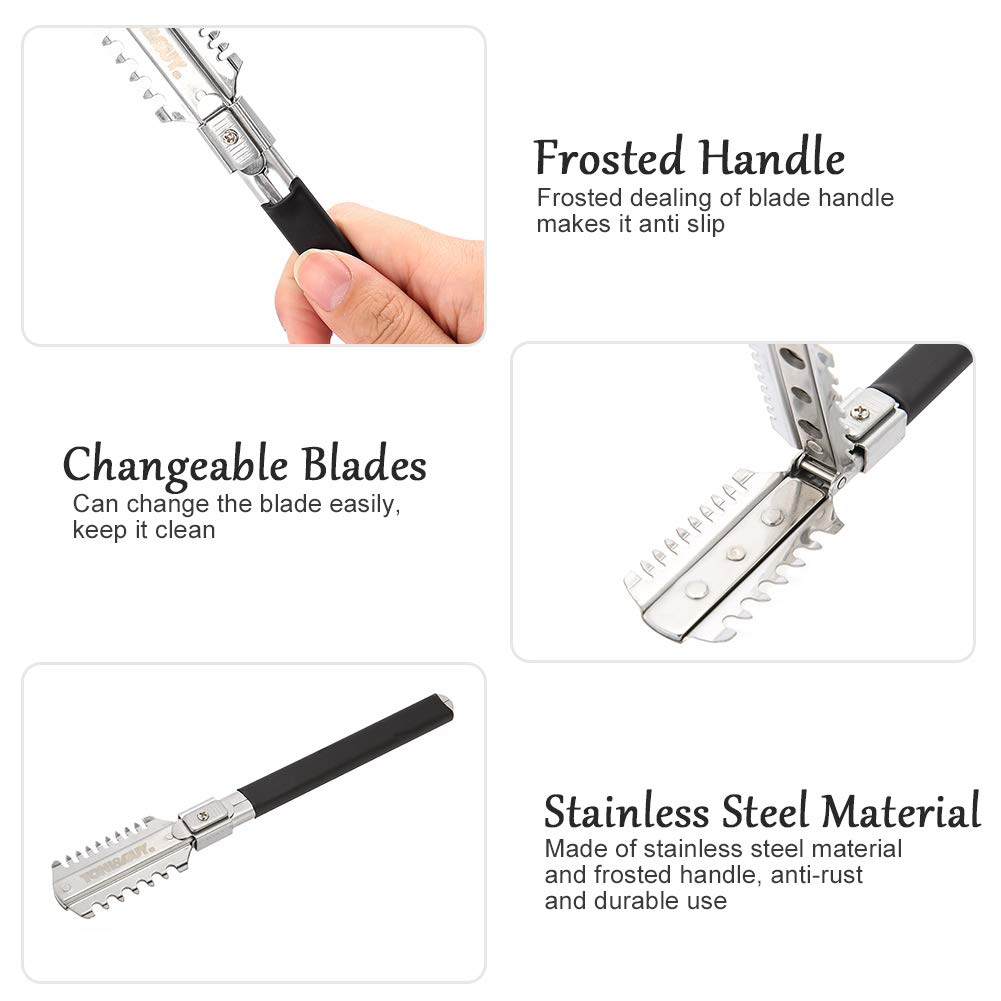 Dupla borda de barbear corte d - Beard Trimmer avaliação e preço