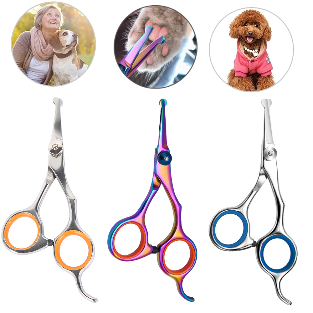 Tesoura de segurança para anim - Grooming Scissors avaliação e preço