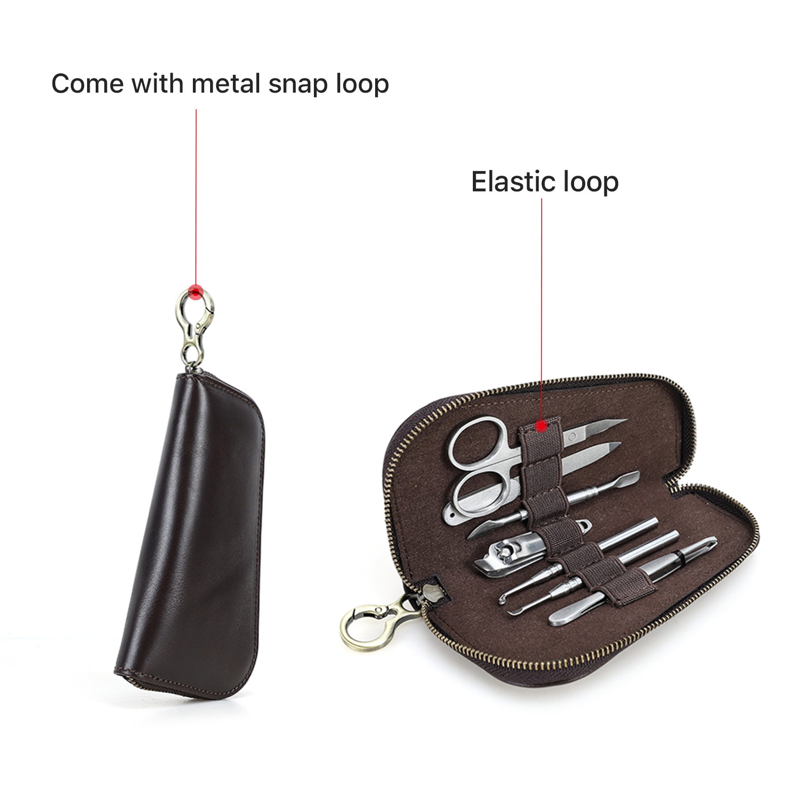 Estojo de Viagem em Couro Genu - Grooming Scissors avaliação e preço