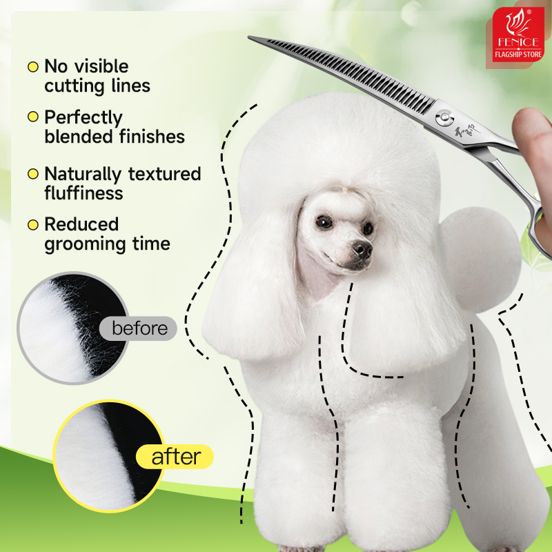Tesoura Curva Fenice Master Se - Grooming Scissors avaliação e preço