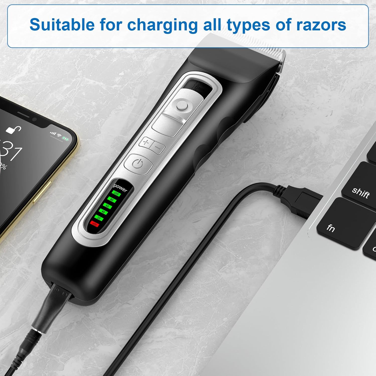 Conjunto de Adaptadores USB Br - Beard Trimmer avaliação e preço