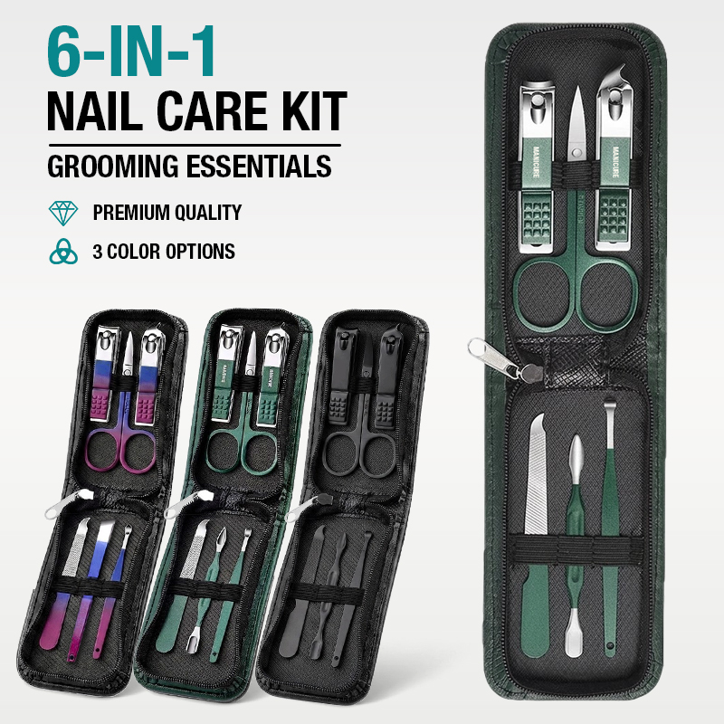Conjunto de cortador de unhas  - Mens Grooming Travel Kit avaliação e preço