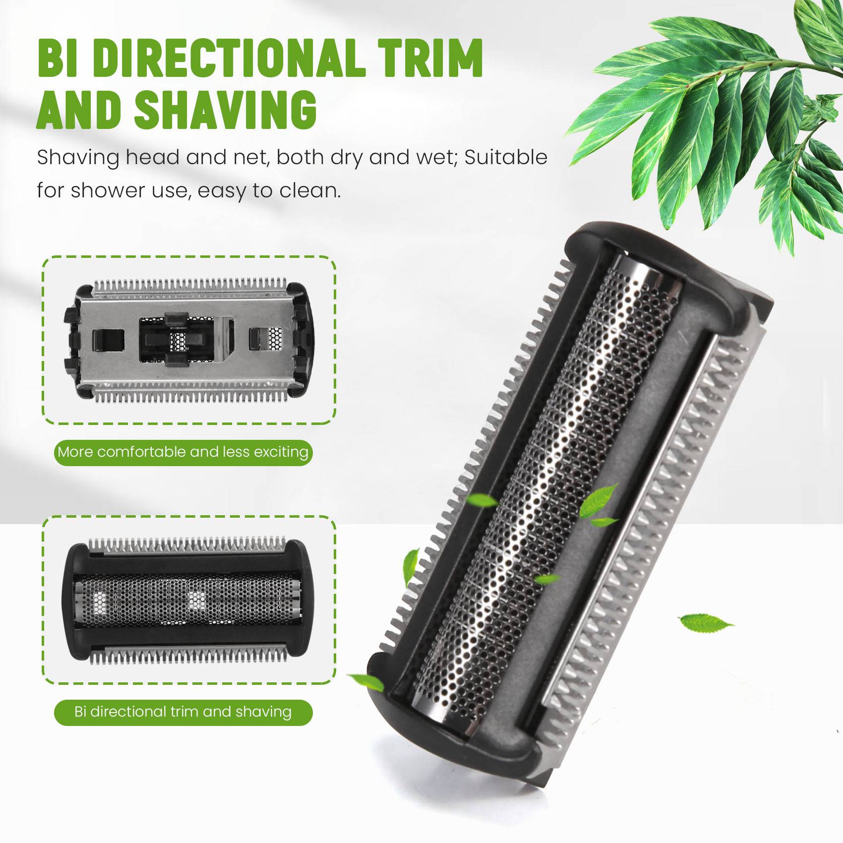 Pacote com 5 cabeças de reposi - Body Trimmer avaliação e preço