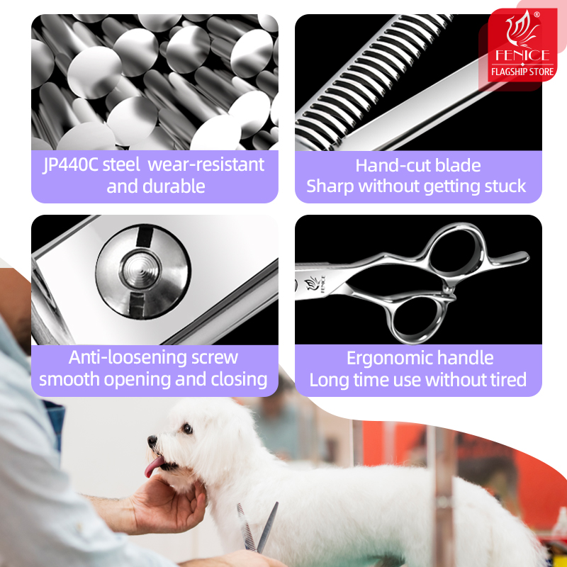 Tesoura Profissional Fenice de - Grooming Scissors avaliação e preço