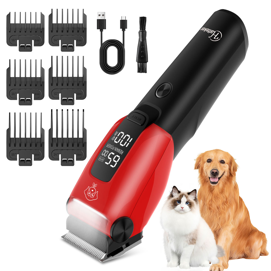 Máquina de Cortar Pelos Elétri - Grooming Kit avaliação e preço
