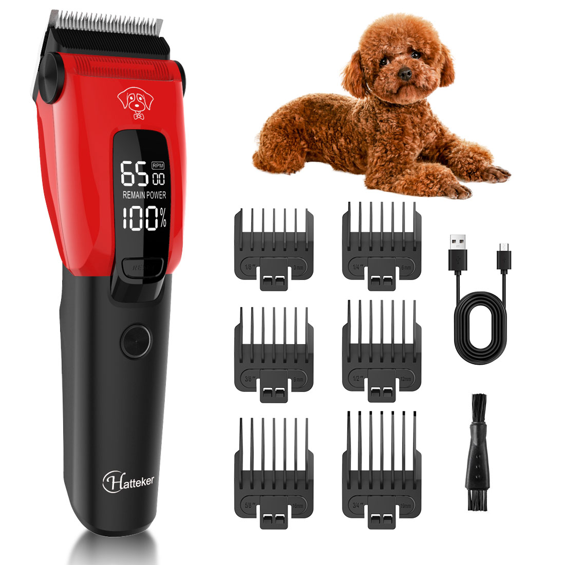 Máquina de Cortar Pelos Elétri - Grooming Kit avaliação e preço