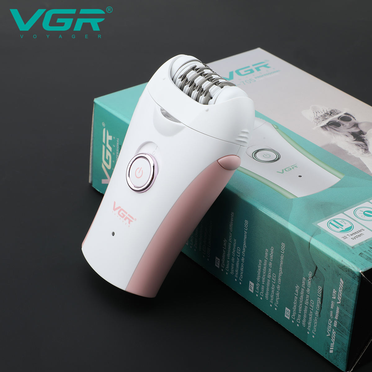 Vgr 705 depilador profissional - Nose Trimmer avaliação e preço
