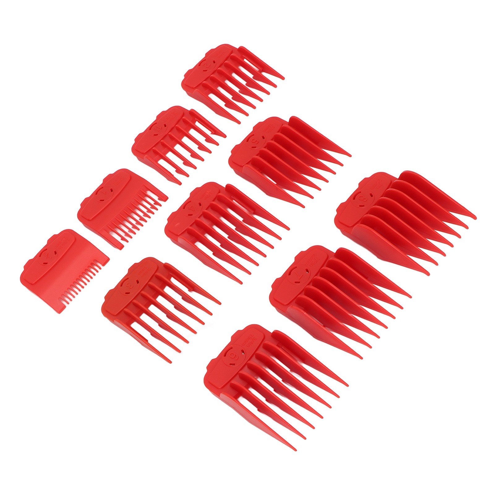 10 peças de pentes guia profis - Hair Clipper avaliação e preço