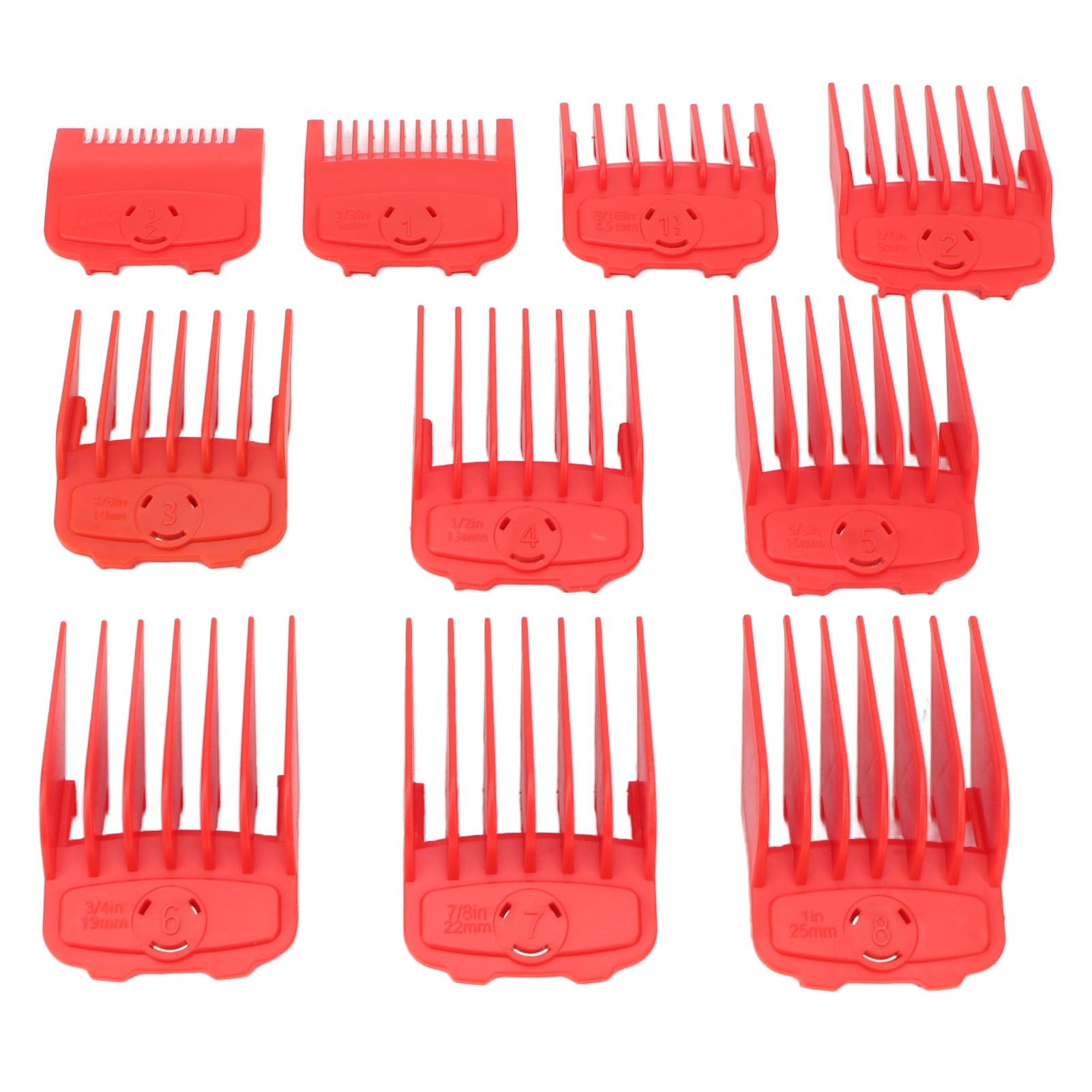 10 peças de pentes guia profis - Hair Clipper avaliação e preço