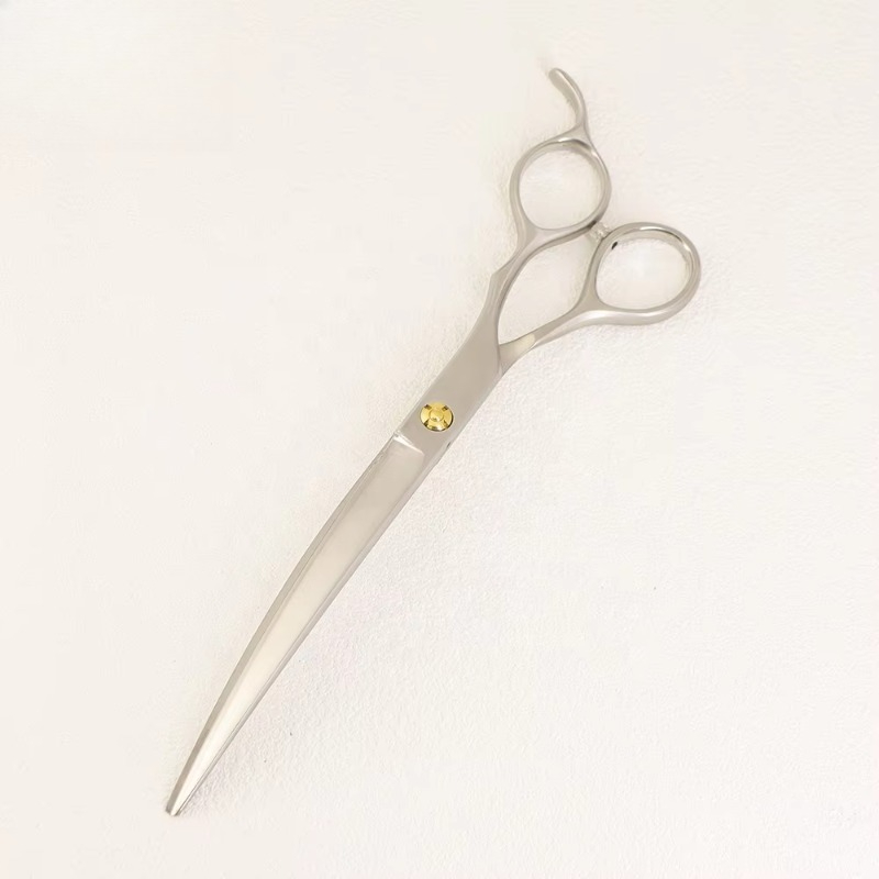 Tesoura Curva Profissional de  - Grooming Scissors avaliação e preço
