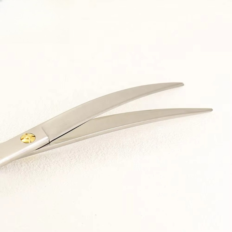 Tesoura Curva Profissional de  - Grooming Scissors avaliação e preço