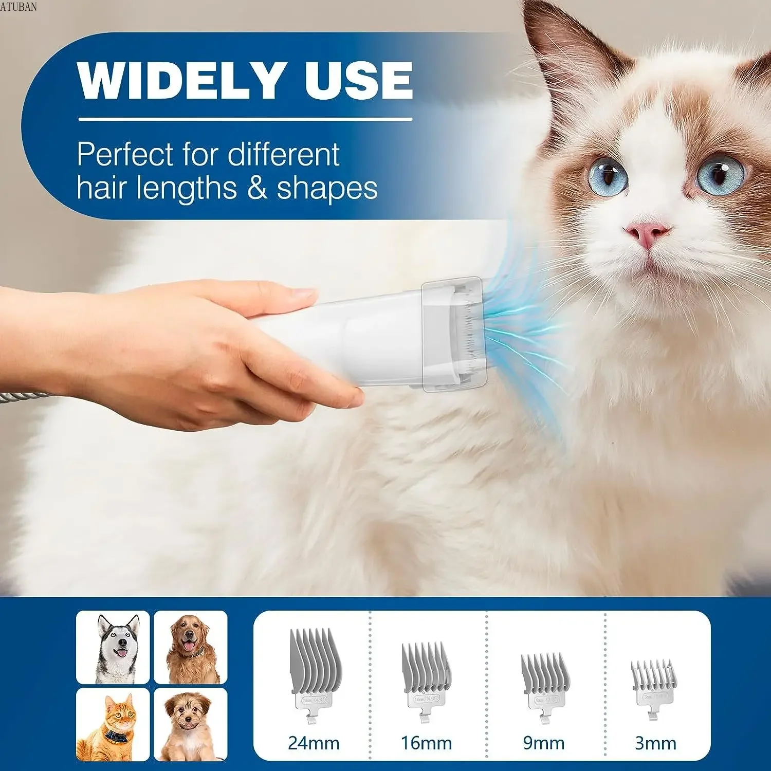 Kit de Higiene para Cães STLFL - Grooming Kit avaliação e preço