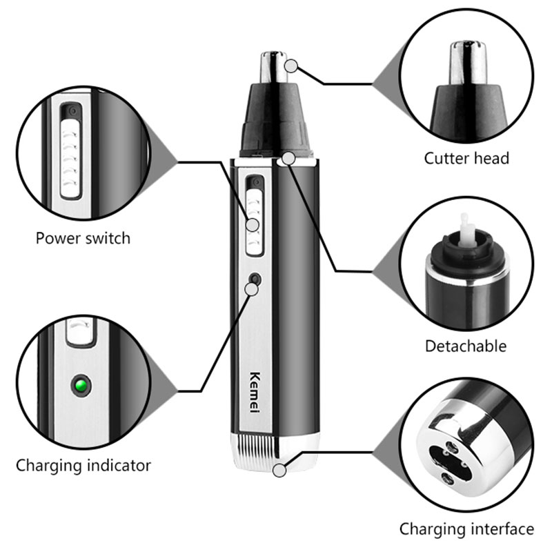Keme-4in 1 Recarregável Nose H - Body Trimmer avaliação e preço