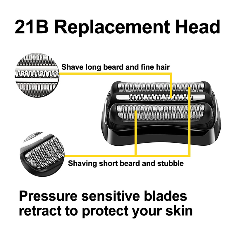 21B Acessórios para cabeça de  - Electric Shaver Rotary avaliação e preço