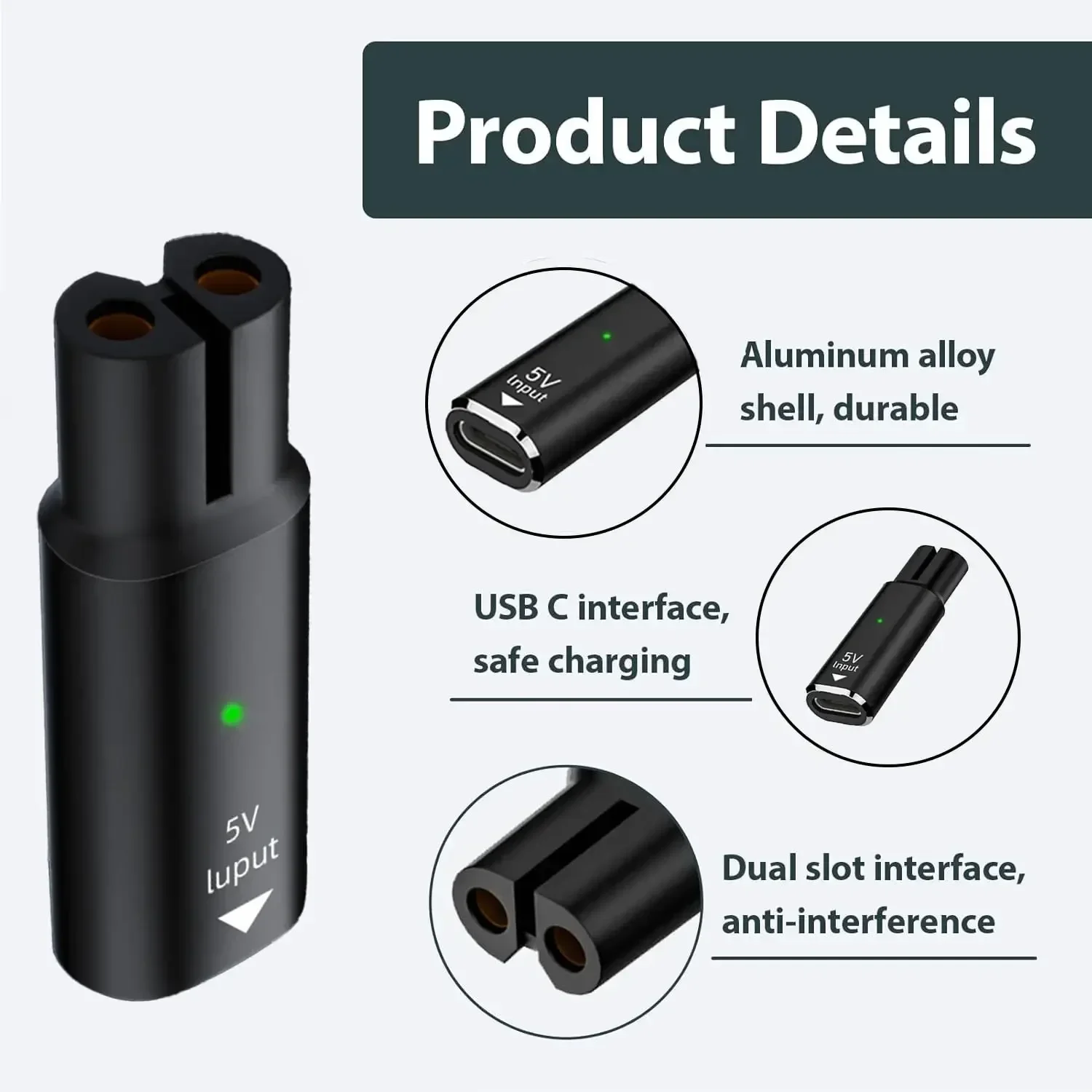 Adaptador Carregador Conversor - Body Trimmer avaliação e preço