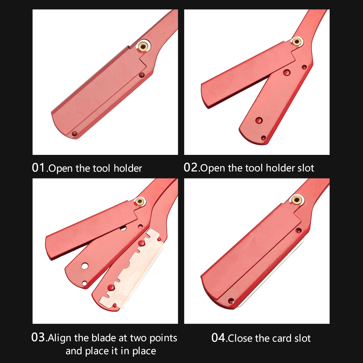Salão barbeiro navalha manual  - Beard Trimmer avaliação e preço
