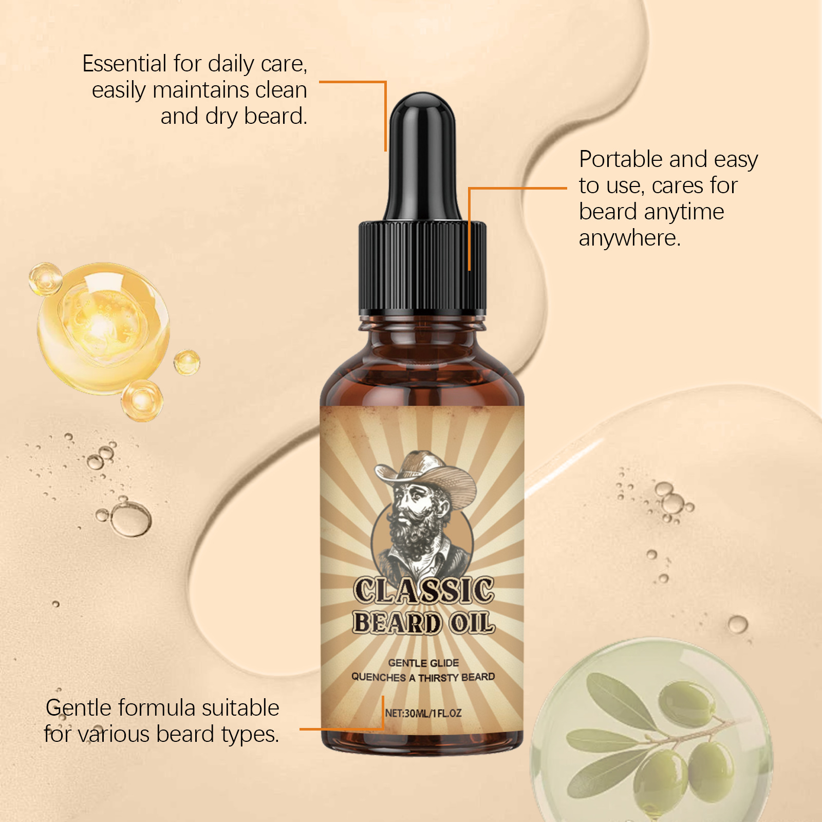 O óleo essencial para cuidados - Beard Oil avaliação e preço